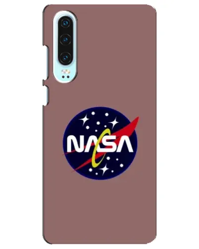 Чехол для Huawei P30 с картинкой «NASA — ретро космос»