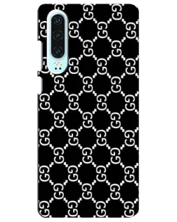 Чохол для Huawei P30 з картинкою «Gucci — сітчастий паттерн»