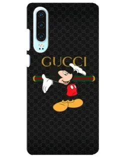 Чохол для Huawei P30 з картинкою «Міккі Маус Gucci»