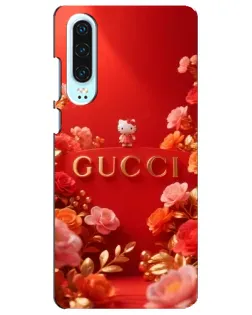Чохол для Huawei P30 з картинкою «Gucci — золотий сад»