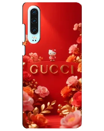 Чохол для Huawei P30 з картинкою «Gucci — золотий сад»