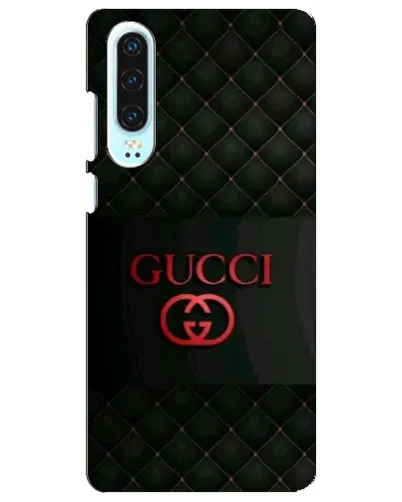 Чохол для Huawei P30 з картинкою «Gucci — стьобаний чорний»