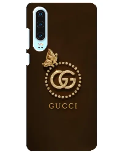 Чохол для Huawei P30 з картинкою «Gucci — золотий метелик»