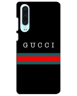 Чохол для Huawei P30 з картинкою «Gucci — червоний пояс»
