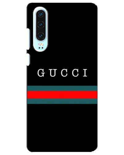 Чохол для Huawei P30 з картинкою «Gucci — червоний пояс»