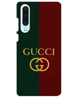 Чохол для Huawei P30 з картинкою «Gucci — темно-зелений градієнт»
