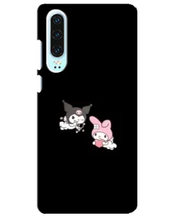 Чехол для Huawei P30 с картинкой «My Melody и Kuromi»