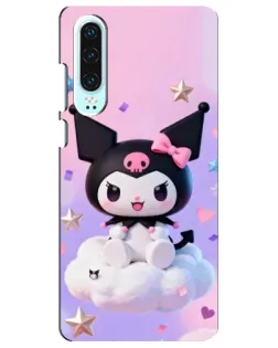 Чехол для Huawei P30 с картинкой «Куроми на облаке»