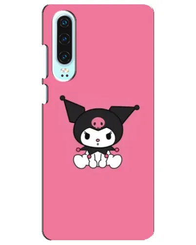 Чехол для Huawei P30 с картинкой «Хмурая Kuromi» Чехол для Huawei P30 с картинкой «Хмурая Kuromi»