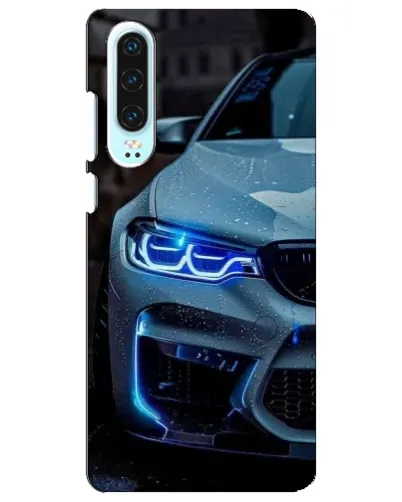 Чохол для Huawei P30 з картинкою «Погляд BMW з синіми фарами» Чохол для Huawei P30 з картинкою «Погляд BMW з синіми фарами»