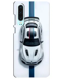 Чохол для Huawei P30 з картинкою «Вид зверху — BMW M»