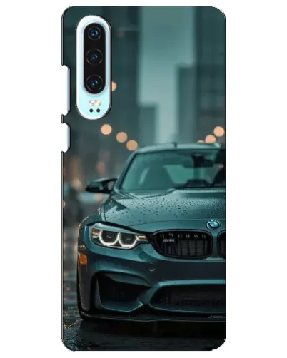 Чохол для Huawei P30 з картинкою «BMW у вогнях міста» Чохол для Huawei P30 з картинкою «BMW у вогнях міста»