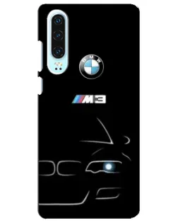 Чохол для Huawei P30 з картинкою «Мінімалістичний принт BMW M3»