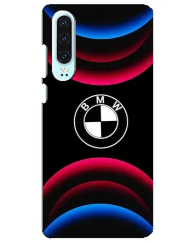 Чохол для Huawei P30 з картинкою «Логотип BMW та неонові дуги» Чохол для Huawei P30 з картинкою «Логотип BMW та неонові дуги»