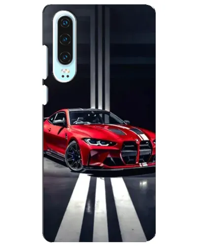 Чохол для Huawei P30 з картинкою «Червона BMW на дорозі» Чохол для Huawei P30 з картинкою «Червона BMW на дорозі»