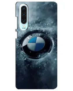 Чехол для Huawei P30 с картинкой «Логотип BMW — лед» Чехол для Huawei P30 с картинкой «Логотип BMW — лед»