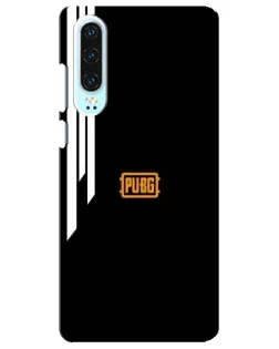 Чехол для Huawei P30 с картинкой «PUBG — вертикальные линии»