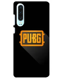 Чехол для Huawei P30 с картинкой «PUBG — рамка лого»
