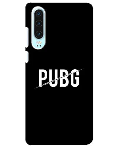 Чехол для Huawei P30 с картинкой «PUBG — белый логотип» Чехол для Huawei P30 с картинкой «PUBG — белый логотип»