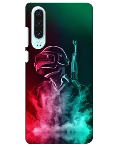 Чехол для Huawei P30 с картинкой «PUBG — огненный воин» Чехол для Huawei P30 с картинкой «PUBG — огненный воин»