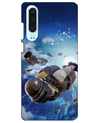 Чехол для Huawei P30 с картинкой «Десант PUBG — прыжок» Чехол для Huawei P30 с картинкой «Десант PUBG — прыжок»