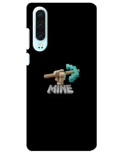 Чехол для Huawei P30 с картинкой «Алмазная кирка»