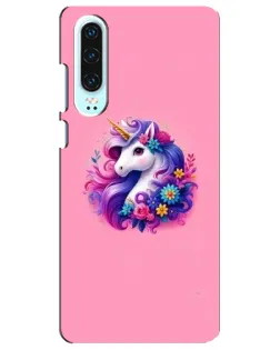 Чехол для Huawei P30 с картинкой «Сказочный единорог»