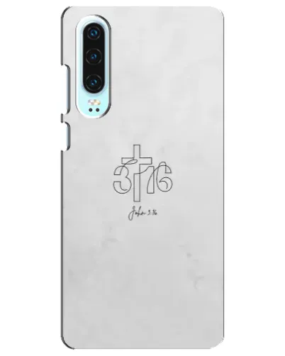 Чехол для Huawei P30 с картинкой «Иоанна 3:16 Крест» Чехол для Huawei P30 с картинкой «Иоанна 3:16 Крест»