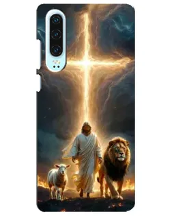 Чохол для Huawei P30 з картинкою «Лев Юди та Світло»