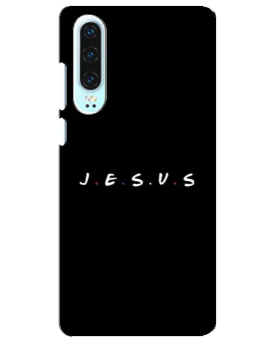 Чехол для Huawei P30 с картинкой «Точки веры J.E.S.U.S.» Чехол для Huawei P30 с картинкой «Точки веры J.E.S.U.S.»