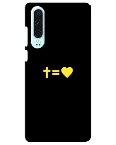 Чехол для Huawei P30 с картинкой «Сердце и Крест» Чехол для Huawei P30 с картинкой «Сердце и Крест»