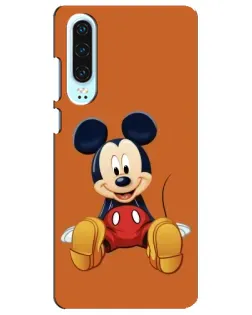 Чехол для Huawei P30 с картинкой «Микки отдыхает»