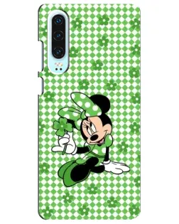 Чехол для Huawei P30 с картинкой «Mickey в клетку»