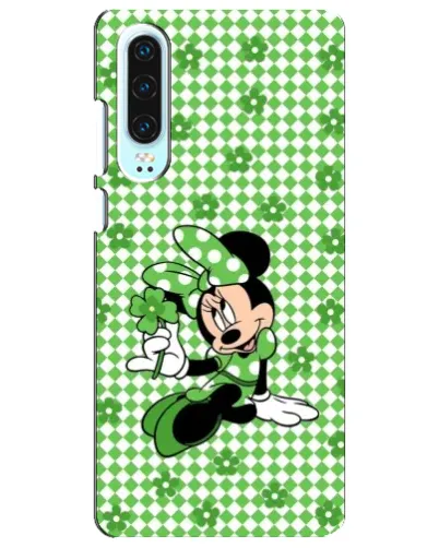 Чехол для Huawei P30 с картинкой «Mickey в клетку»