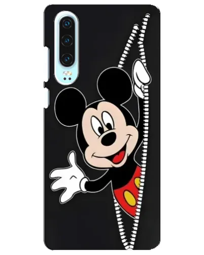 Чехол для Huawei P30 с картинкой «Микки раздвигает стены»