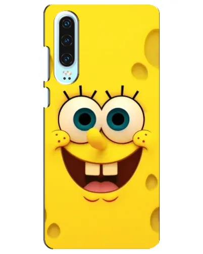 Чехол для Huawei P30 с картинкой «Губка Боб улыбка» Чехол для Huawei P30 с картинкой «Губка Боб улыбка»
