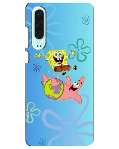 Чехол для Huawei P30 с картинкой «Спанч Боб и Патрик» Чехол для Huawei P30 с картинкой «Спанч Боб и Патрик»