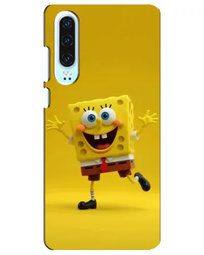 Чехол для Huawei P30 с картинкой «Позитивный Губка Боб» Чехол для Huawei P30 с картинкой «Позитивный Губка Боб»