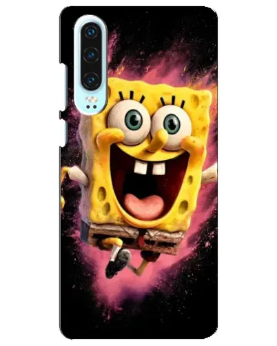 Чехол для Huawei P30 с картинкой «Взрывной Спанч Боб» Чехол для Huawei P30 с картинкой «Взрывной Спанч Боб»