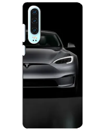 Чохол для Huawei P30 з картинкою «Tesla Model S Look» Чохол для Huawei P30 з картинкою «Tesla Model S Look»