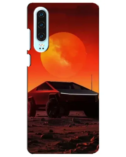 Чохол для Huawei P30 з картинкою «Cybertruck на Марсі» Чохол для Huawei P30 з картинкою «Cybertruck на Марсі»