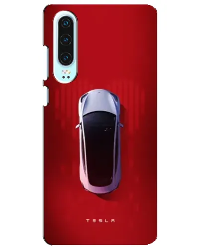 Чохол для Huawei P30 з картинкою «Tesla Top View» Чохол для Huawei P30 з картинкою «Tesla Top View»