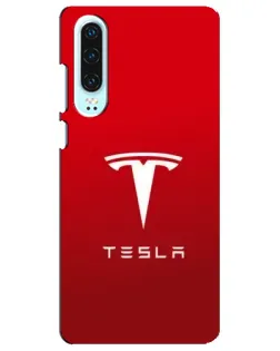 Чохол для Huawei P30 з картинкою «Tesla Red Classic»