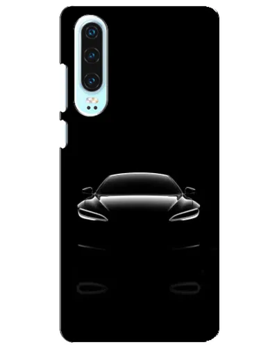 Чохол для Huawei P30 з картинкою «Силует Tesla Night» Чохол для Huawei P30 з картинкою «Силует Tesla Night»