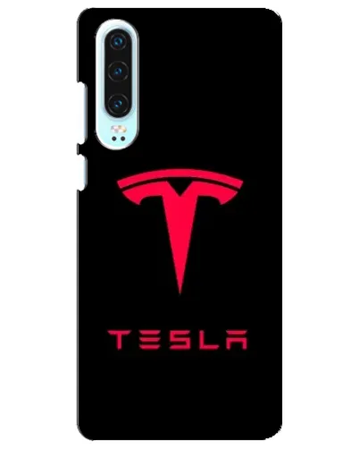 Чохол для Huawei P30 з картинкою «Tesla Red Logo» Чохол для Huawei P30 з картинкою «Tesla Red Logo»