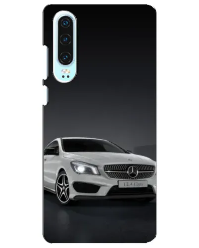 Чехол для Huawei P30 с картинкой «Mercedes AMG GT Silver»