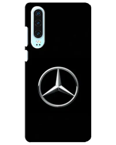 Чехол для Huawei P30 с картинкой «Mercedes классический лого»
