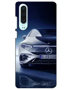 Чехол для Huawei P30 с картинкой «Mercedes EQ — будущее»