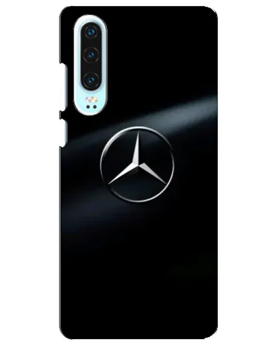 Чехол для Huawei P30 с картинкой «Mercedes на металле» Чехол для Huawei P30 с картинкой «Mercedes на металле»