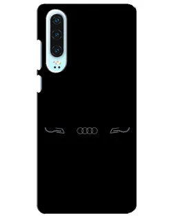 Чохол для Huawei P30 з картинкою «Audi — світловий підпис»